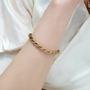 [surgical steel]  Twist Bracelet